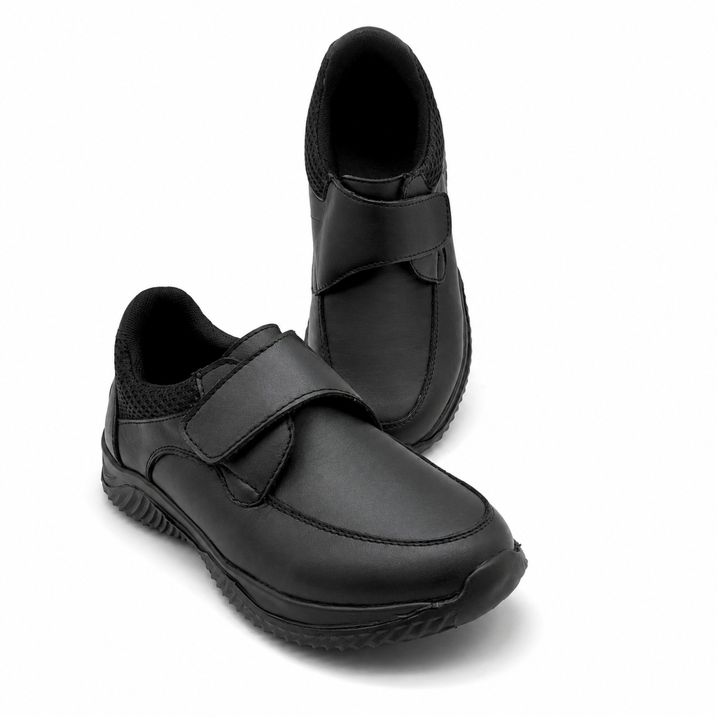 Legacy Premium Black School Shoes