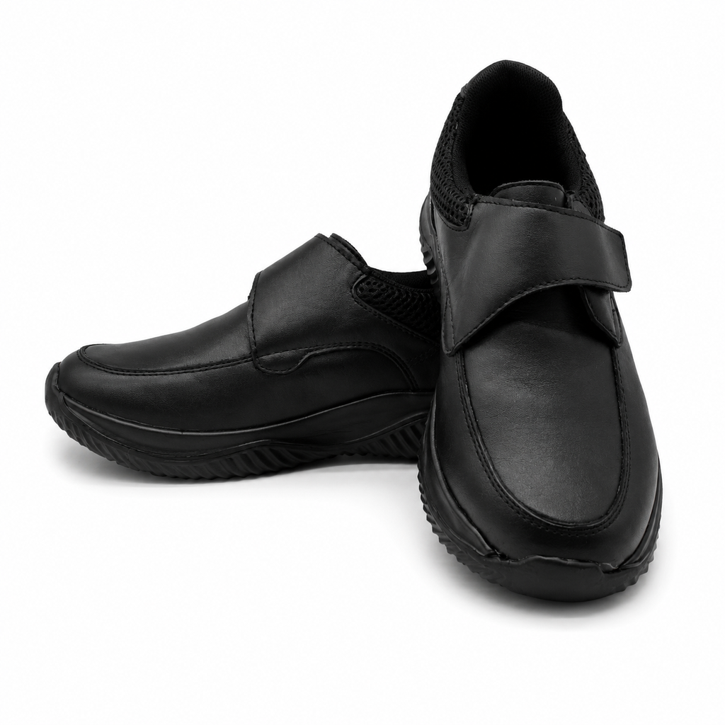 Legacy Premium Black School Shoes